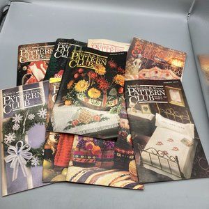 Vintage Annie's Pattern Club Magazine Lot, Quick and Easy Crafting Fun, 1990s